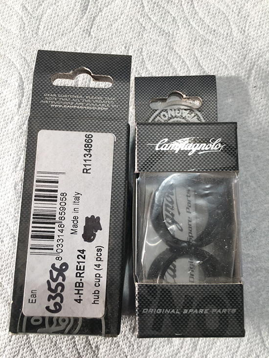 Current Campagnolo hub cups